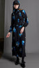 FEMME FATALE DRESS - ELECTRIC BLUE PRINT