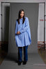 DREAMERS SHIRT DRESS - BLUE PINSTRIPE