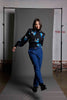 FEMME FATALE BODICE - ELECTRIC BLUE