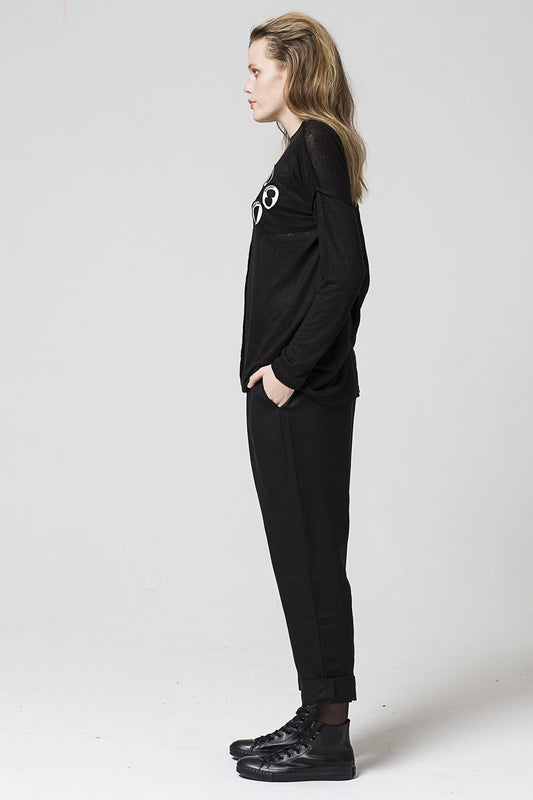 Deconstruct Tee, Black