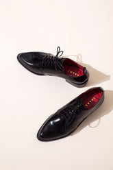SILENCIO SHOE - BLACK ETHICAL LEATHER