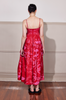 DANGEROUS HEARTS DRESS - PINK ISLE PRINT
