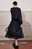 ISLAND TULLE SKIRT - BLACK