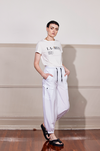 LAMER TEE - WHITE