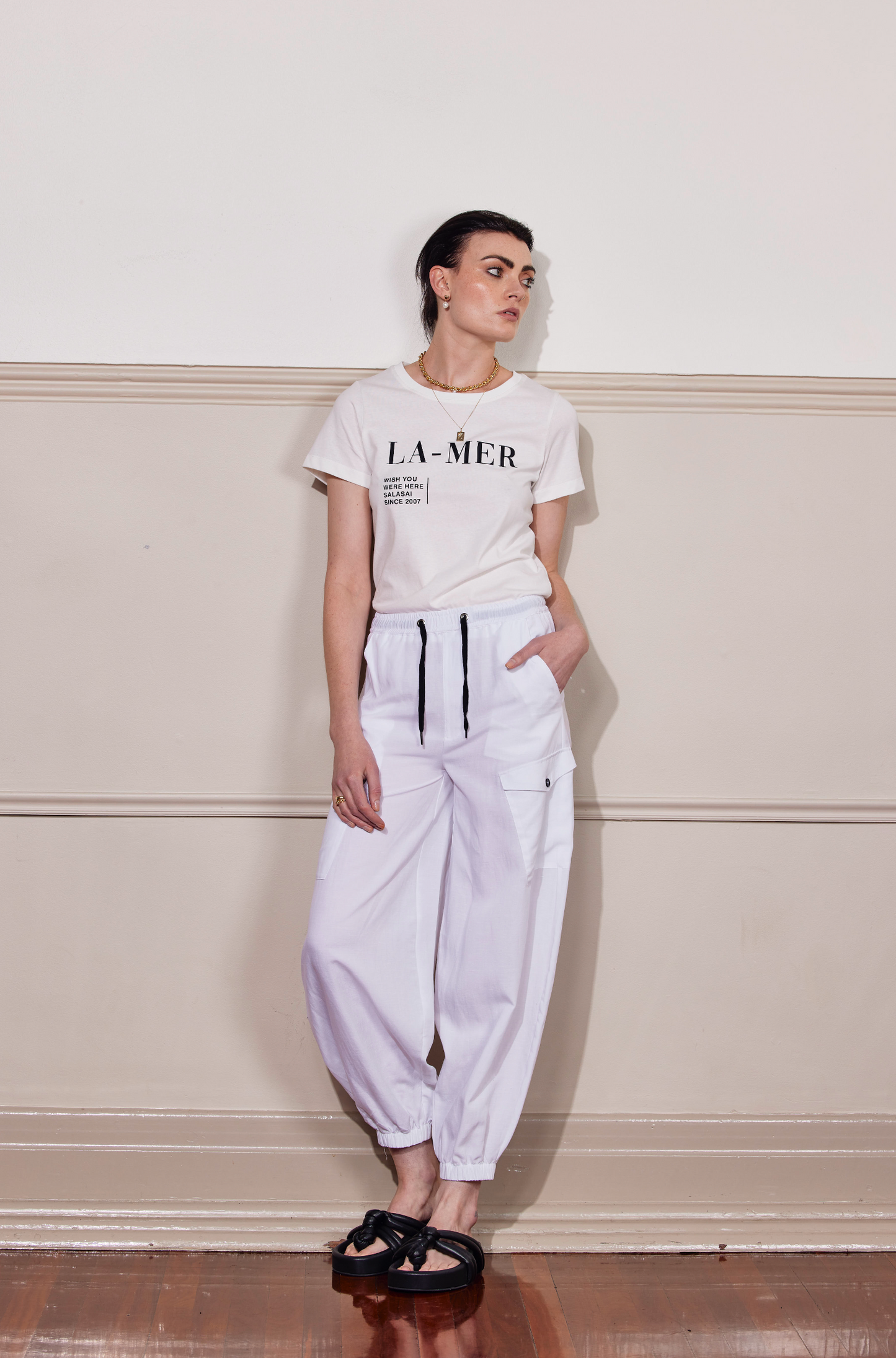 LAMER TEE - WHITE