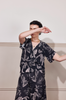 PACIFIC LOVERS SHIRT - BLACK ISLE PRINT