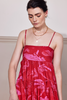 DANGEROUS HEARTS DRESS - PINK ISLE PRINT