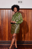 PALM PEOPLE SHIRT - EVER GREEN SILK