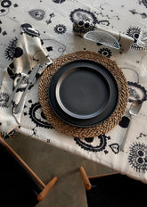 SALASAI TABLE CLOTH - STONE CAMEO LINEN