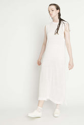 Relax Tank Dress, White