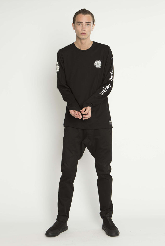 Genuine L/S Tee, Black