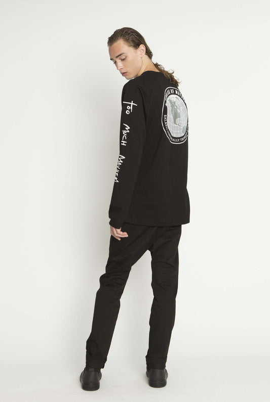 Genuine L/S Tee, Black