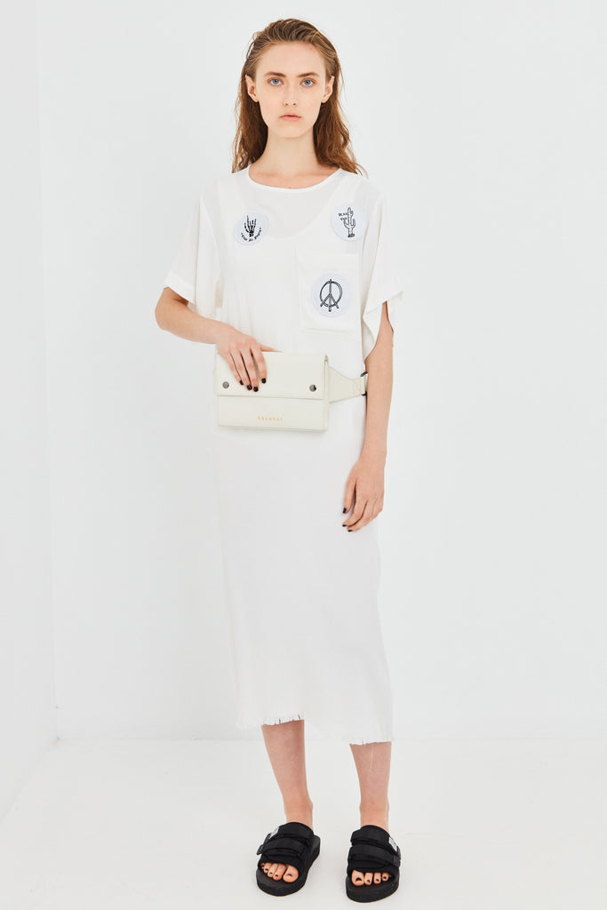 WONDERLAND DRESS, WHITE