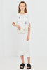 WONDERLAND DRESS, WHITE