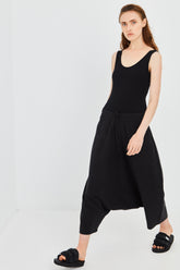 UNTITLED PANT, BLACK LINEN