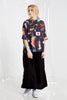 Human Kind Blouse, Black Print
