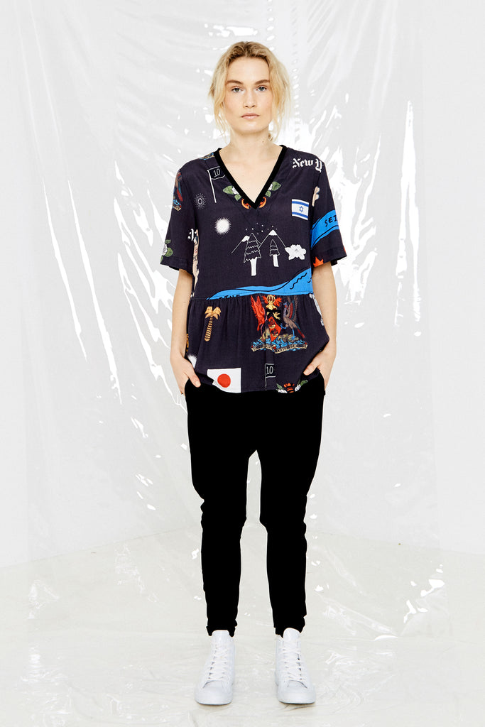 Human Kind Tee, Black