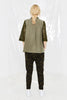 Wildwood Blouse, Khaki
