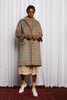 LYNCH COAT - WARM BROWN CHECK WOOL