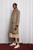 LYNCH COAT - WARM BROWN CHECK WOOL