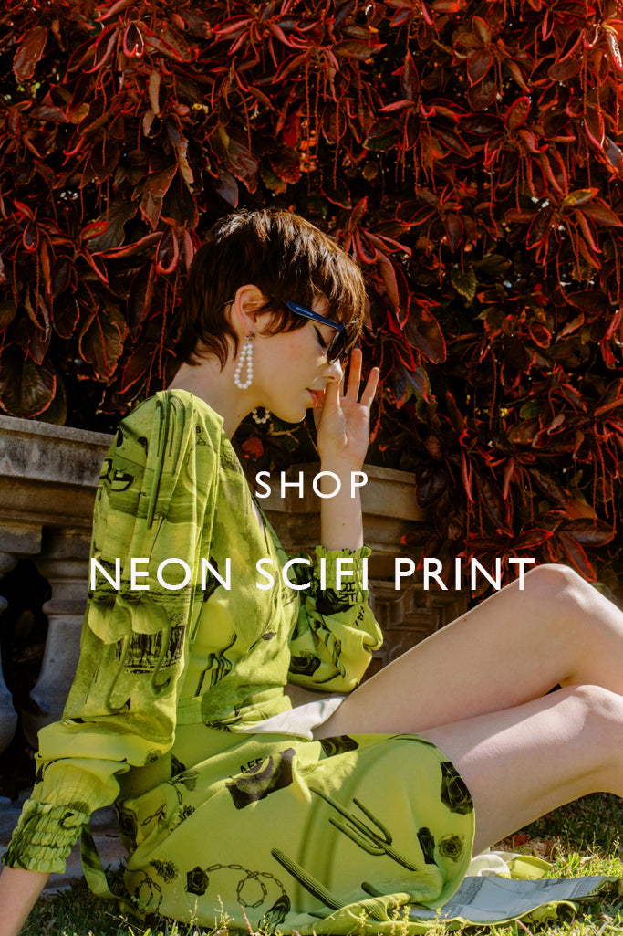 NEON SCIFI PRINT