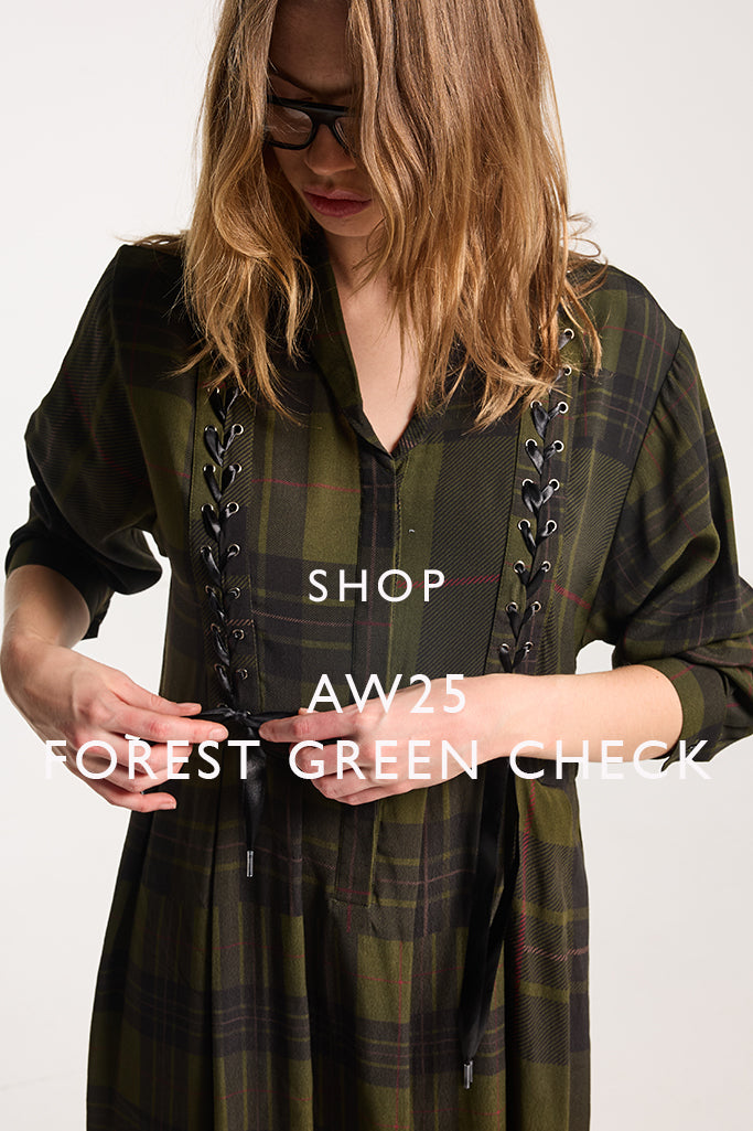 AW25 FOREST GREEN CHECK