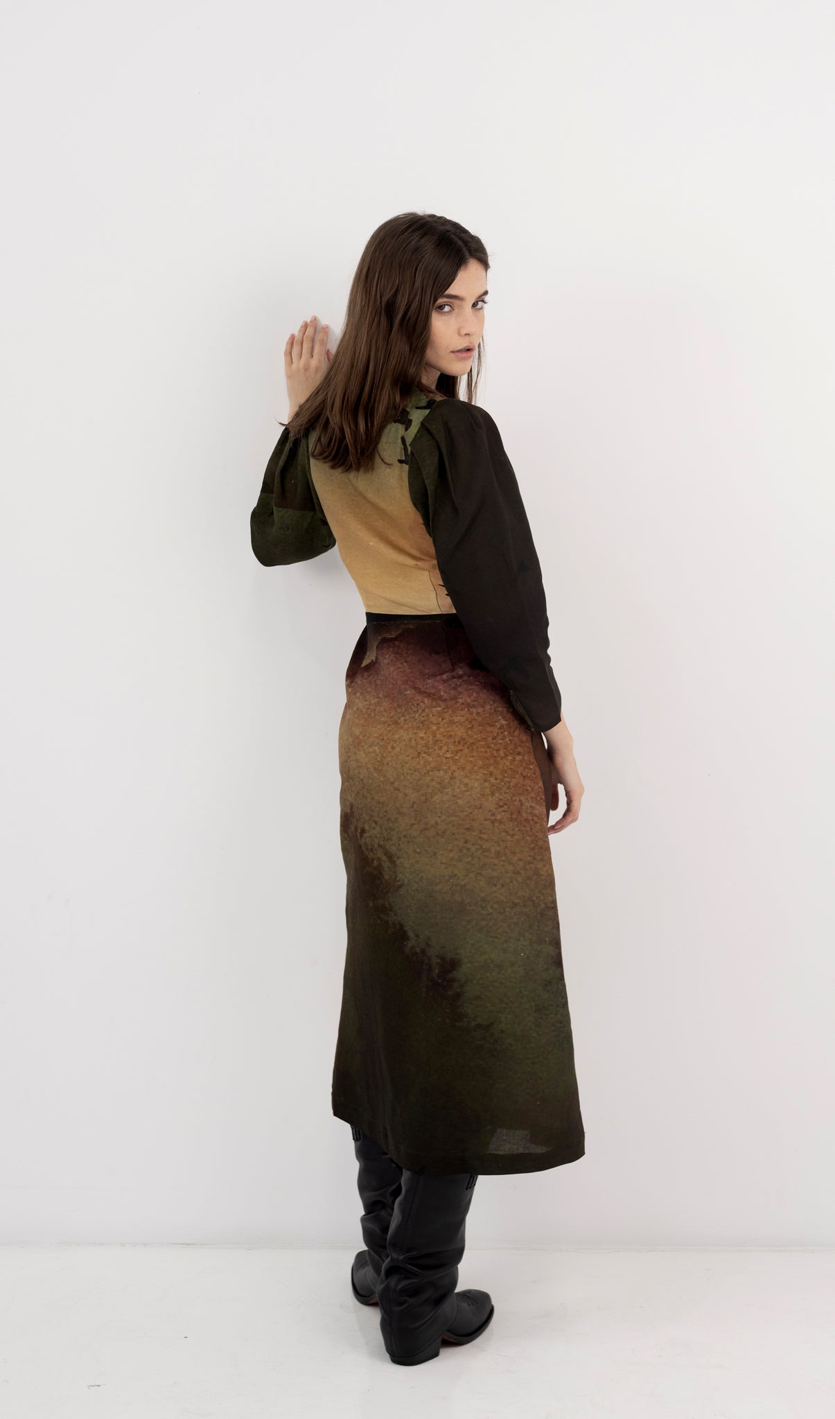 Aurora Dress - Rainbird Print