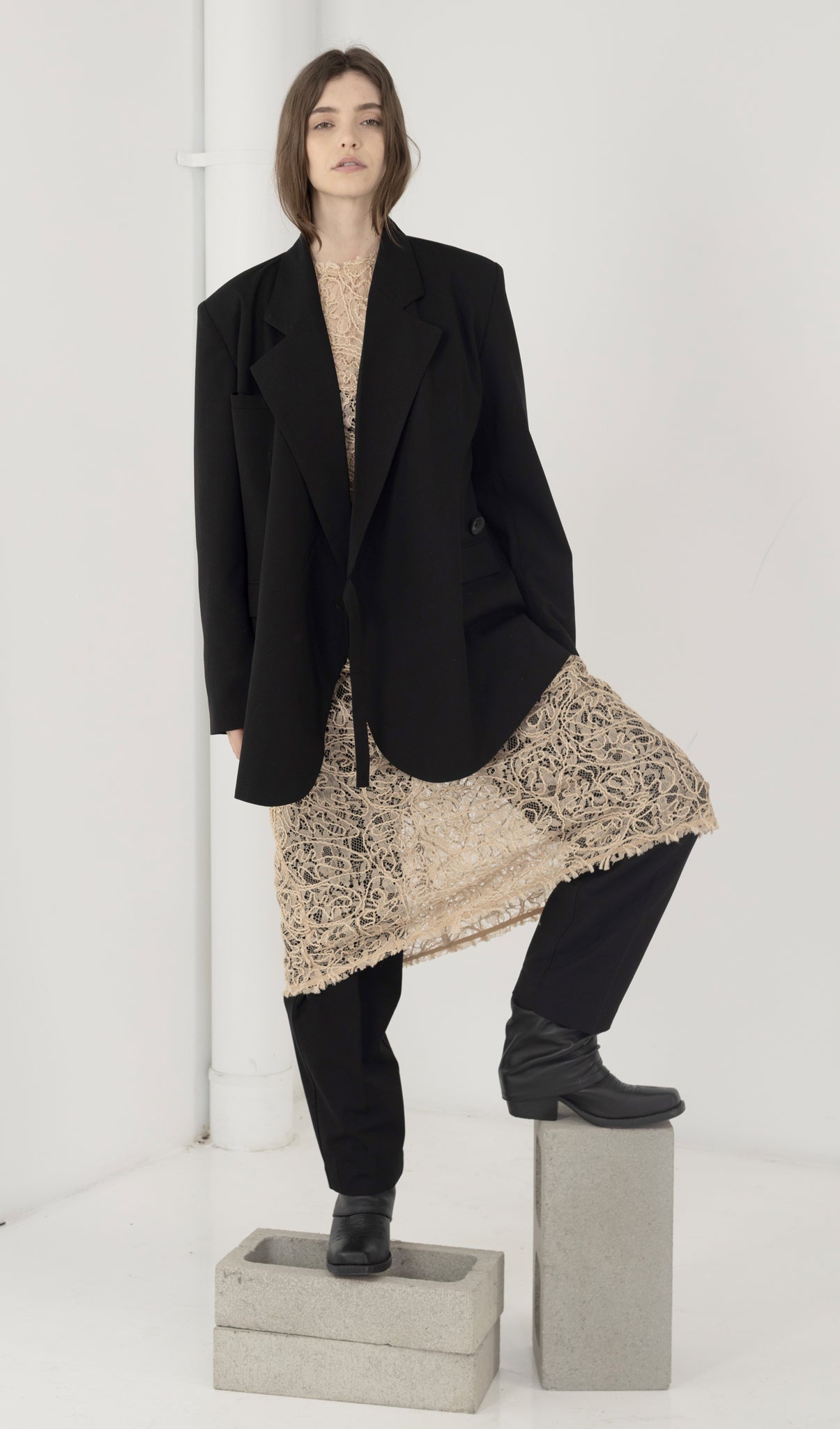 Silencio Blazer-  Black
