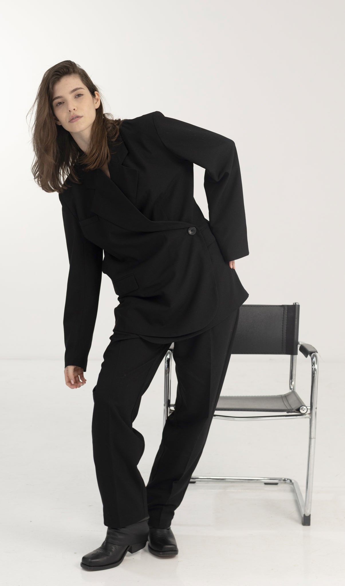 Silencio Blazer-  Black