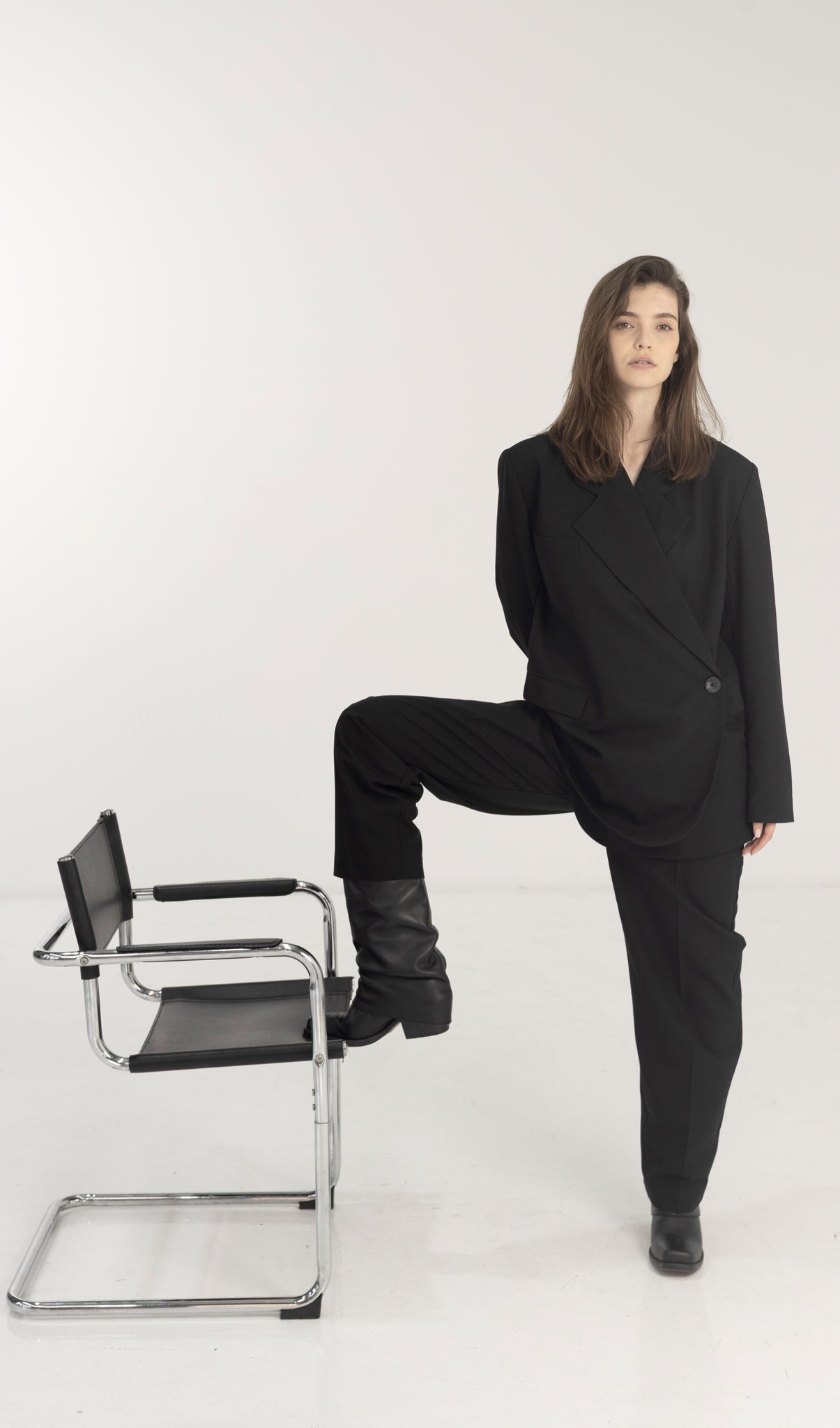 Silencio Blazer-  Black