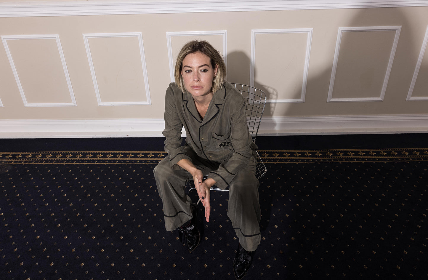 The Standard PJ Set - Khaki/Black