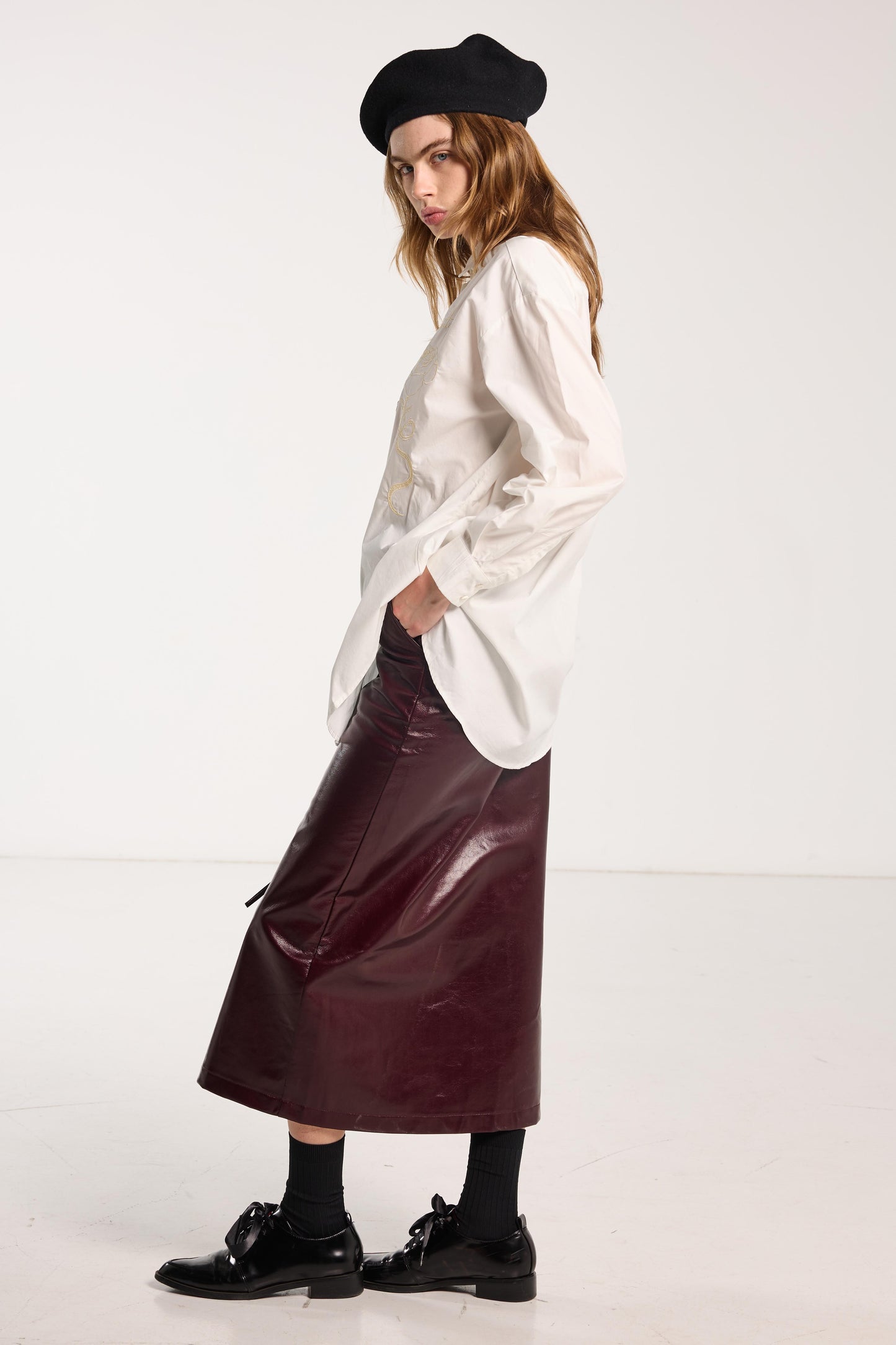 Dear John Shirt - Cream Roses