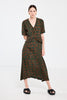 Plantation Dress - Green Pop Palm