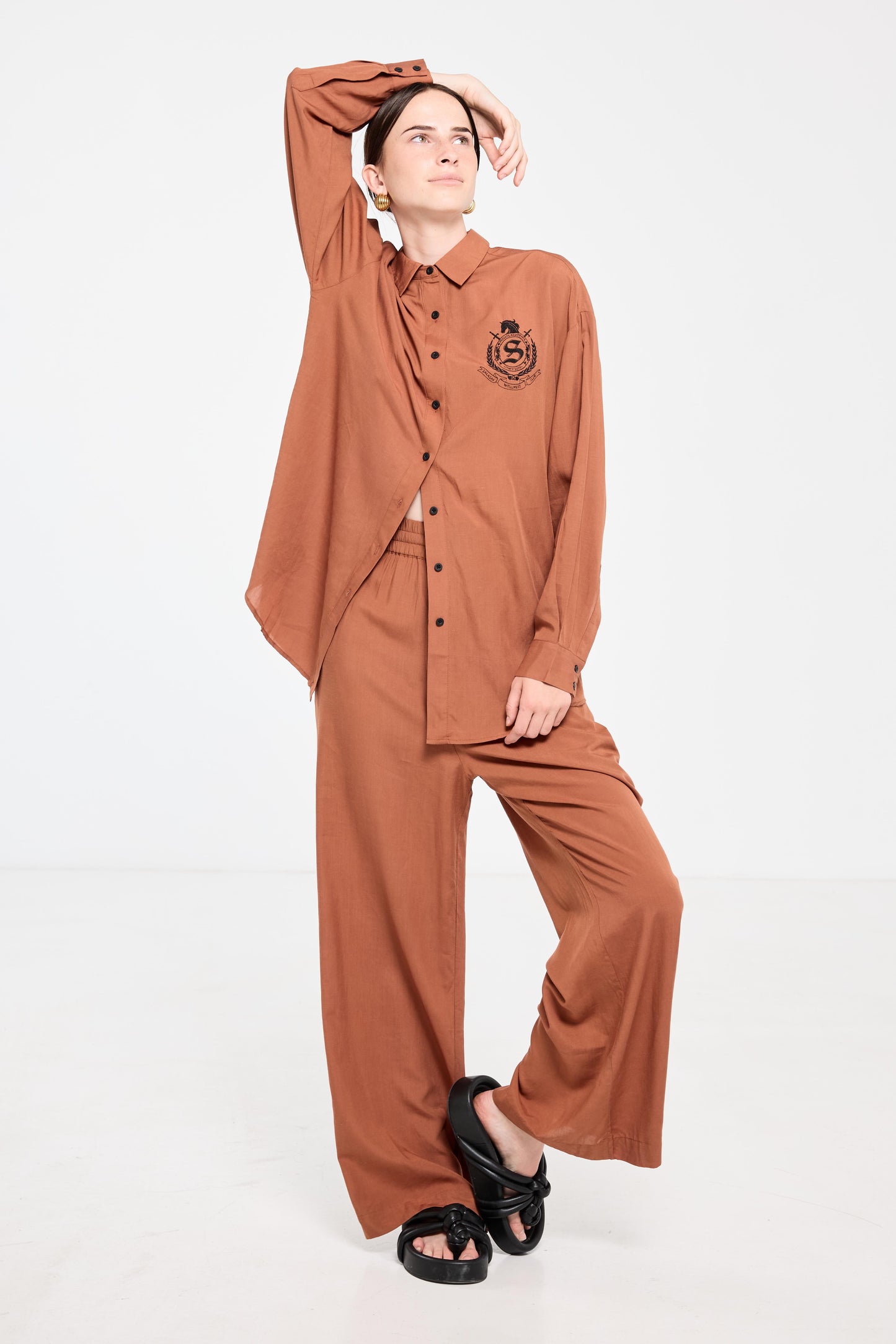 Country Club Shirt - Chestnut