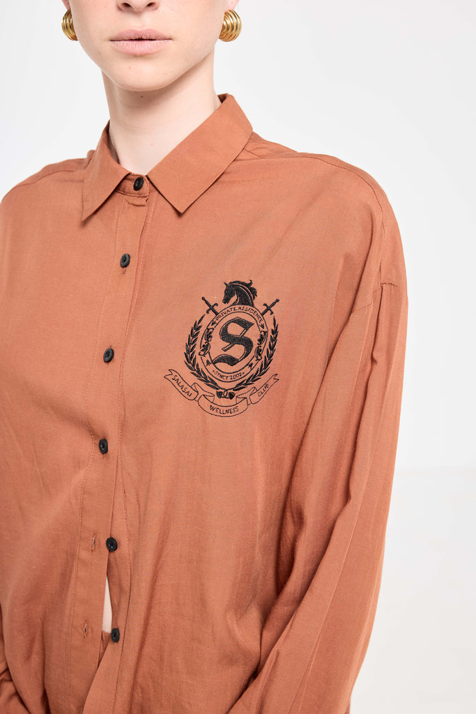 Country Club Shirt - Chestnut