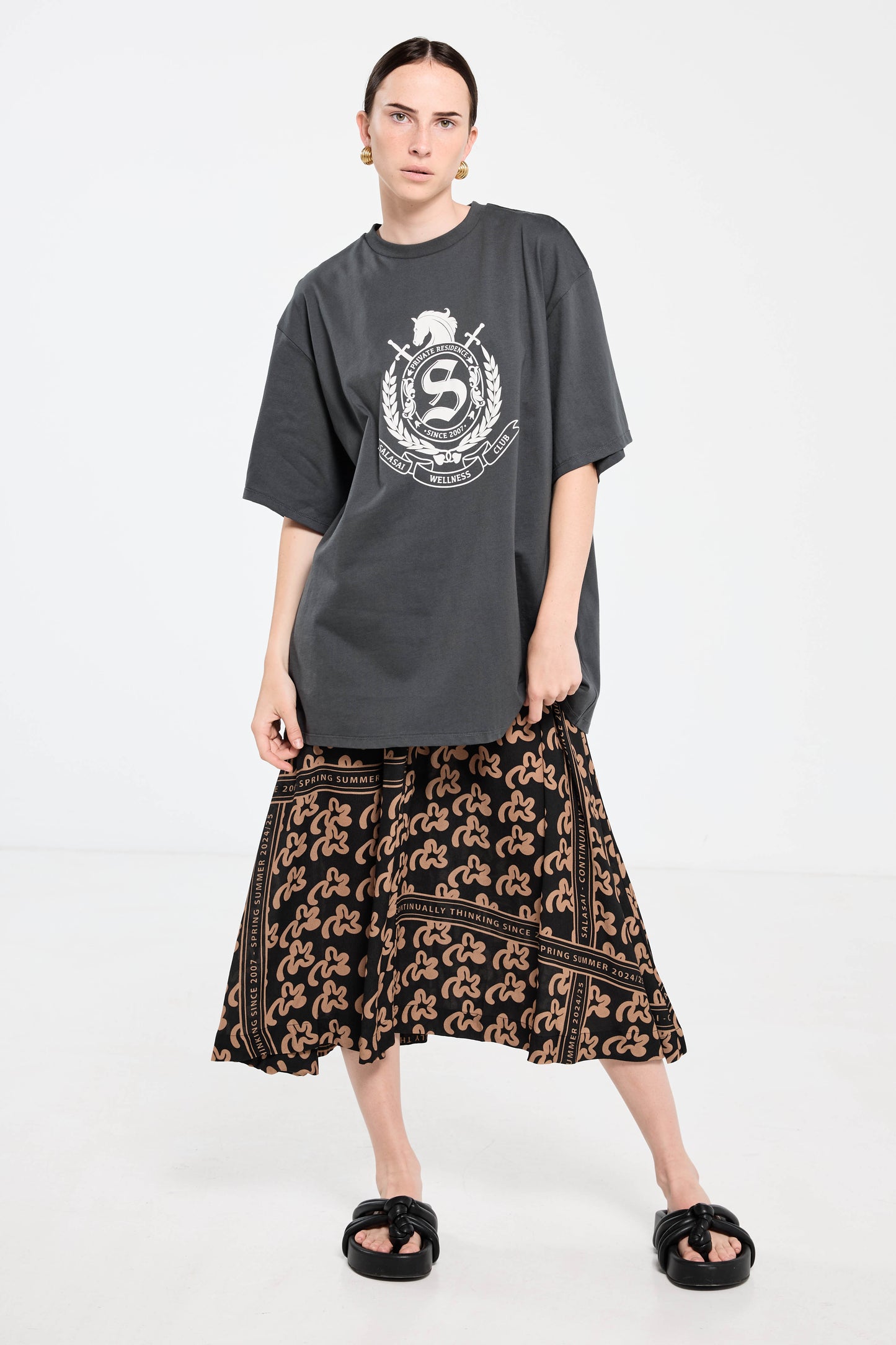 Private Residence Unisex T - Charcoal