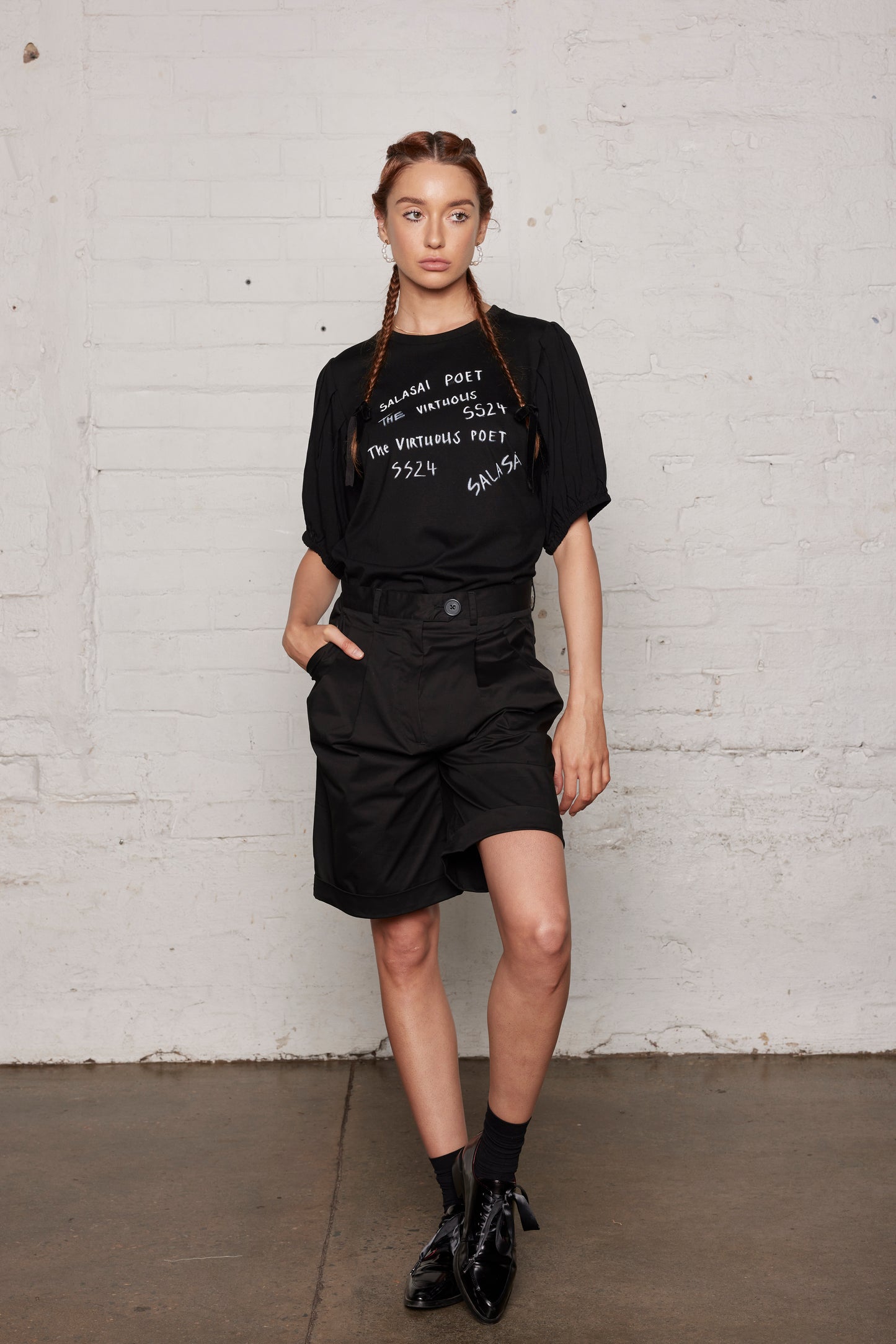 IVORY TOWER SHORT - BLACK