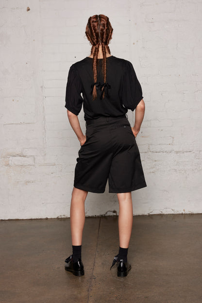 IVORY TOWER SHORT - BLACK