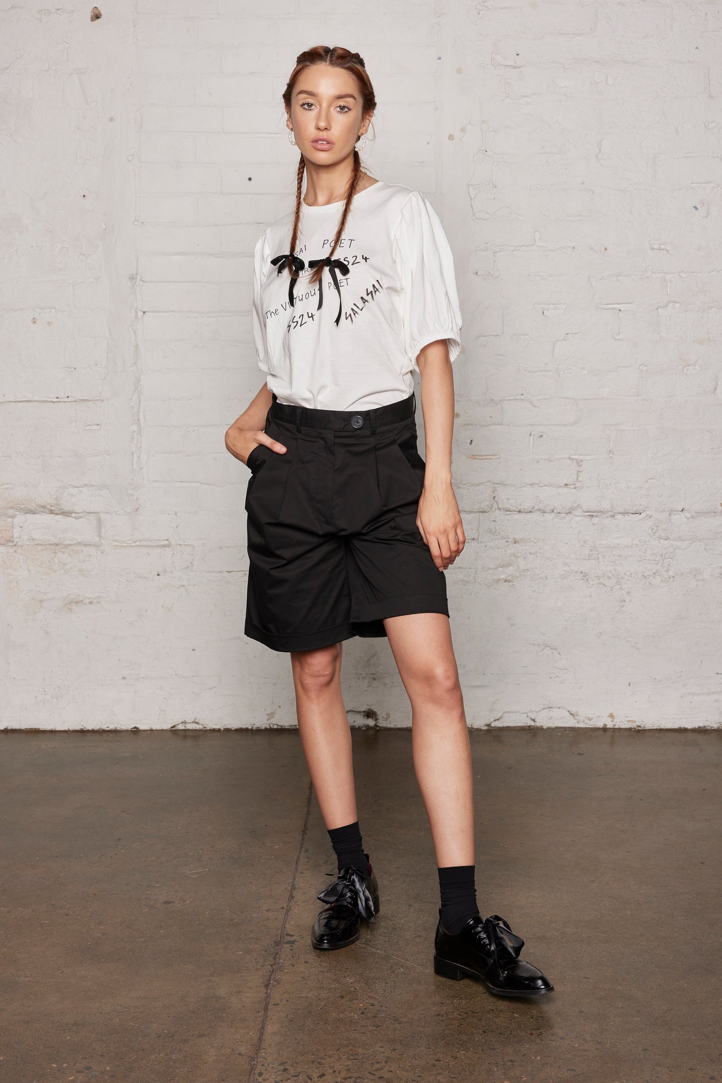 IVORY TOWER SHORT - BLACK
