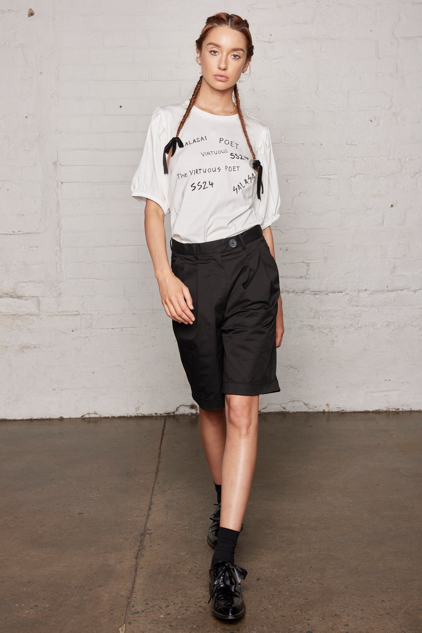 IVORY TOWER SHORT - BLACK