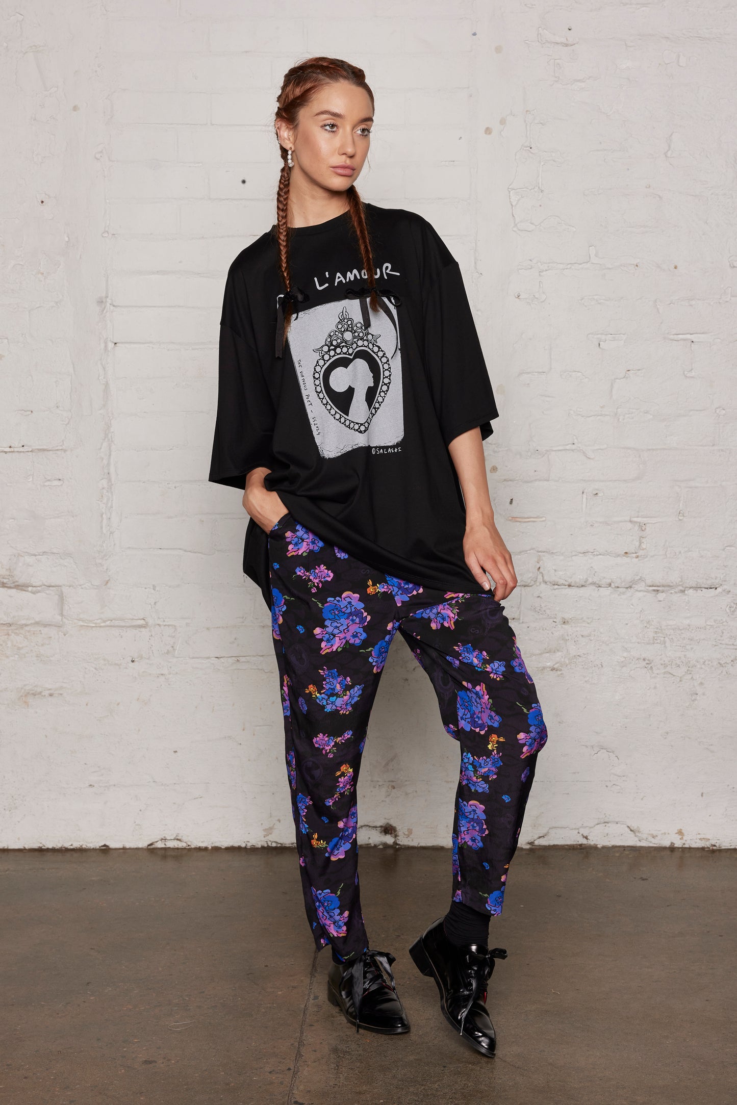 DE'LAMOUR T UNISEX - BLACK