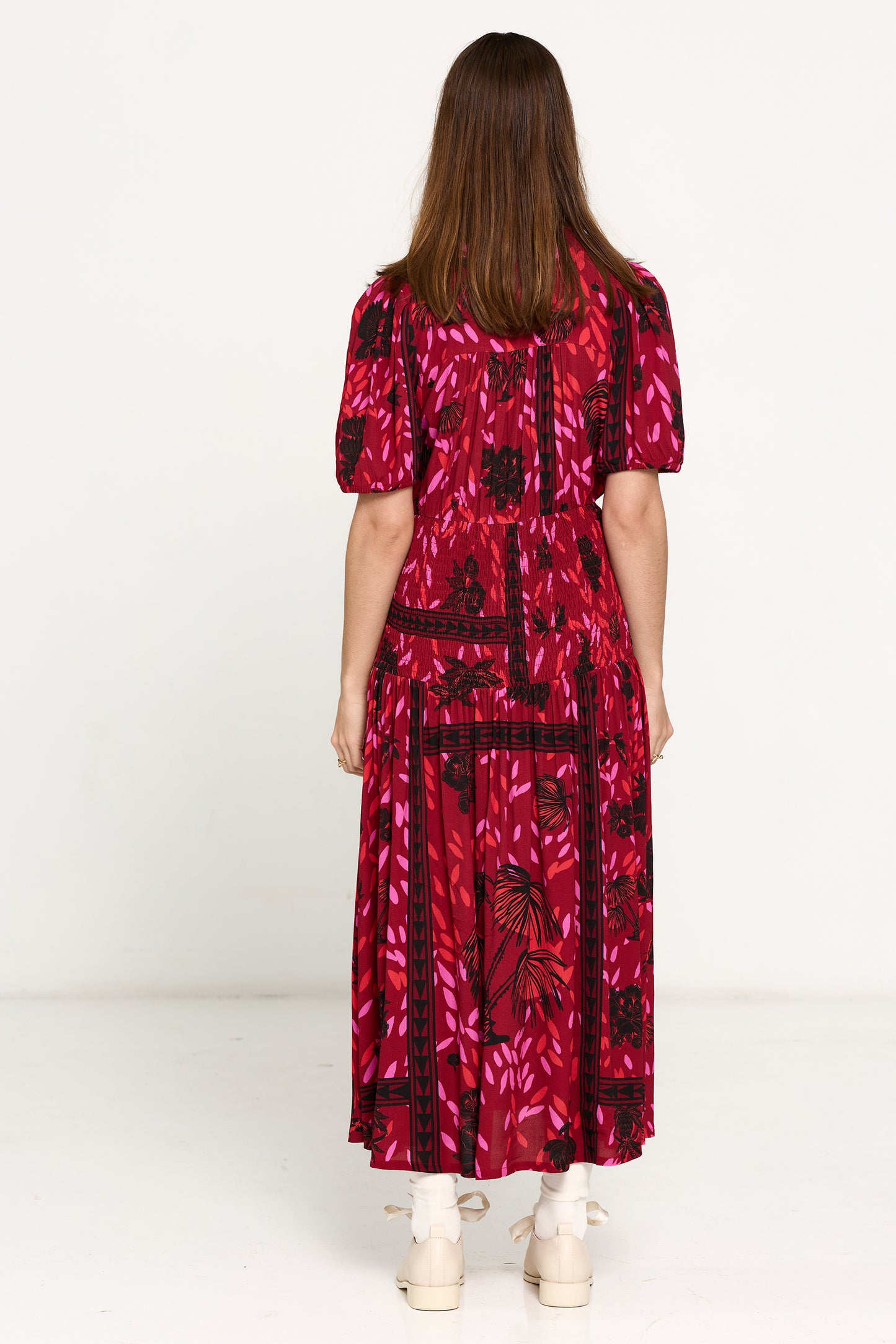 Jezebel Dress - Wild Cherry Print