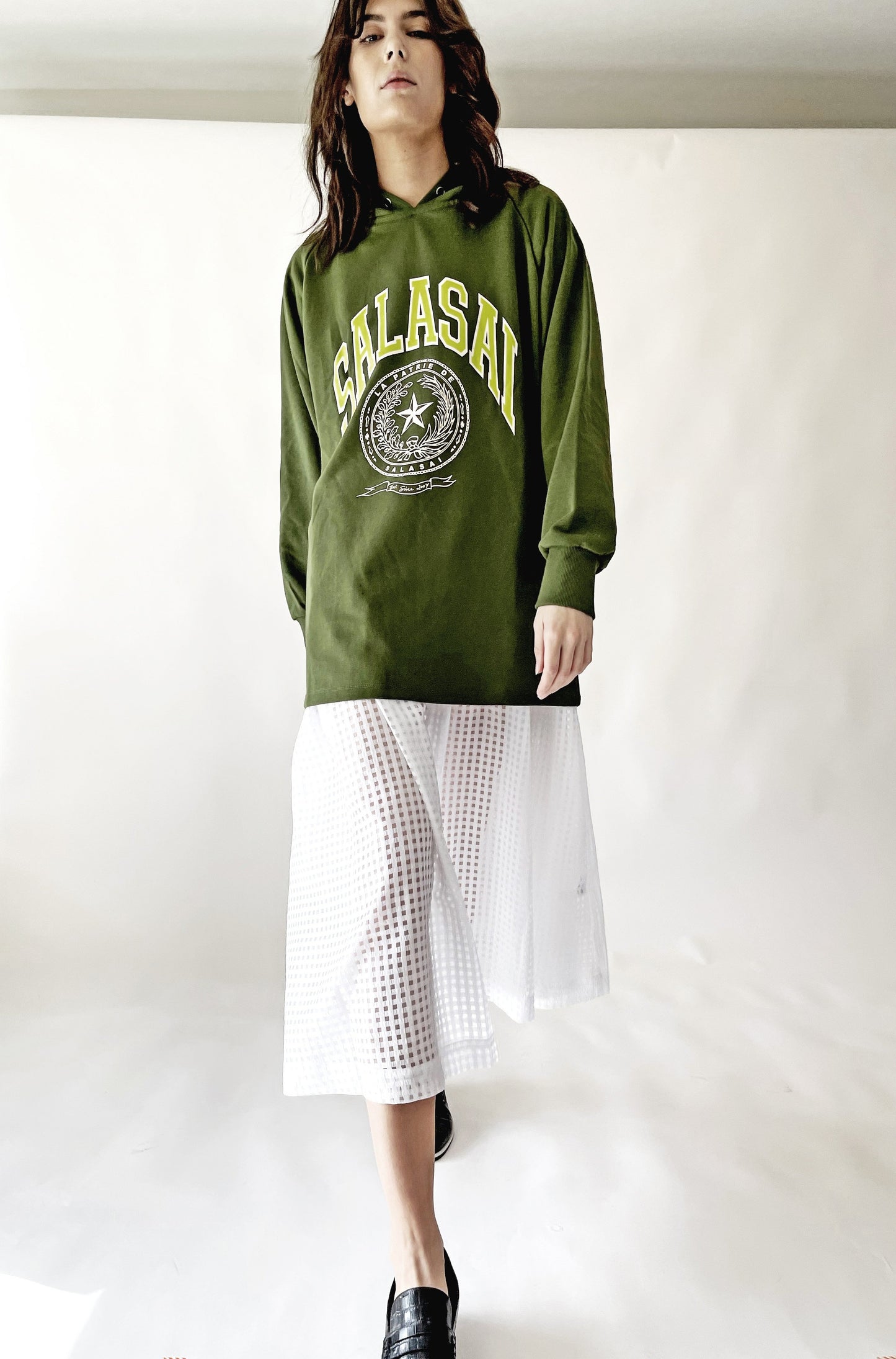 SALASAI HOOD - FOREST GREEN