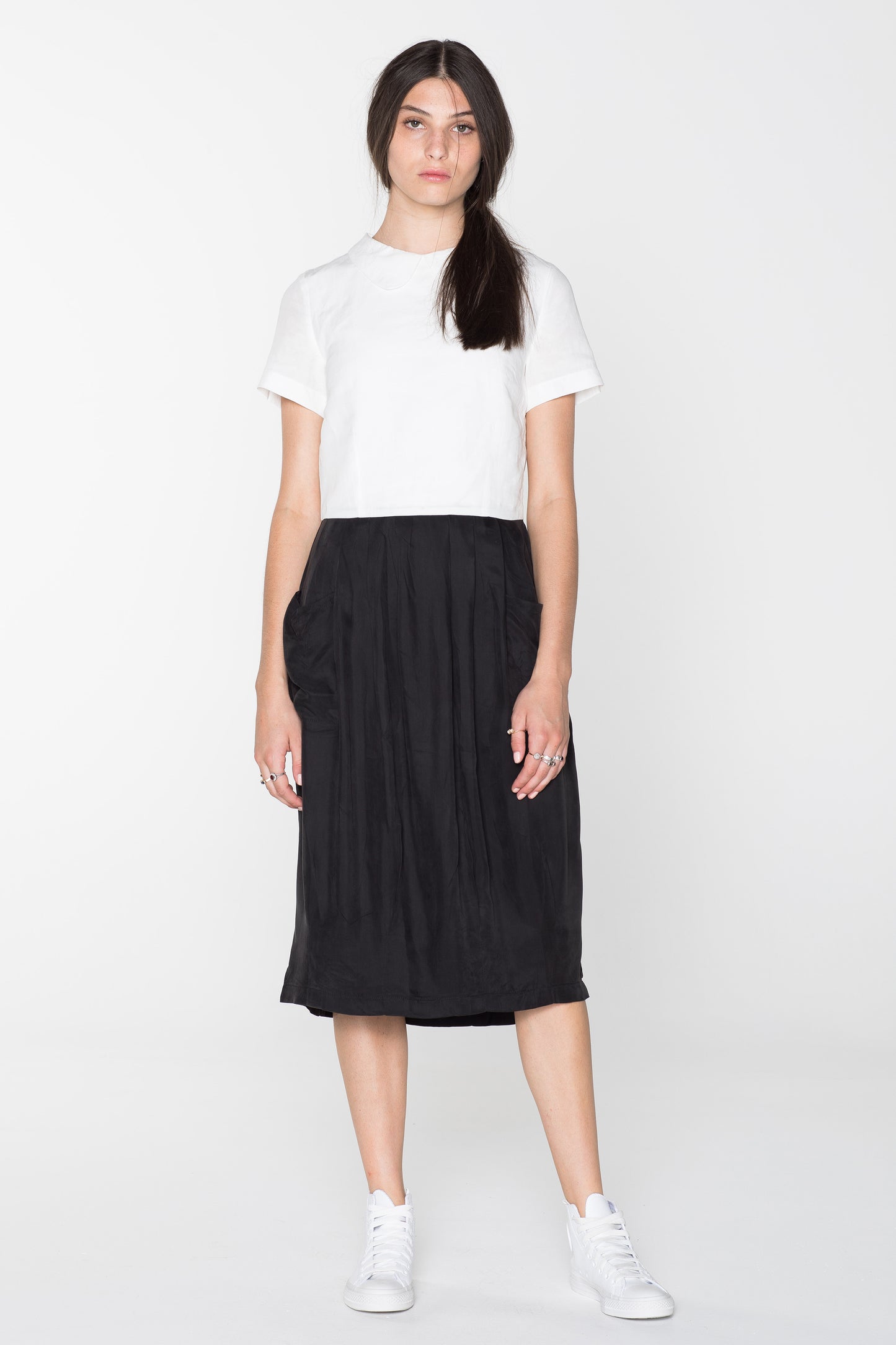 CARNAL DRESS BLACK AND WHITE SAMPLE