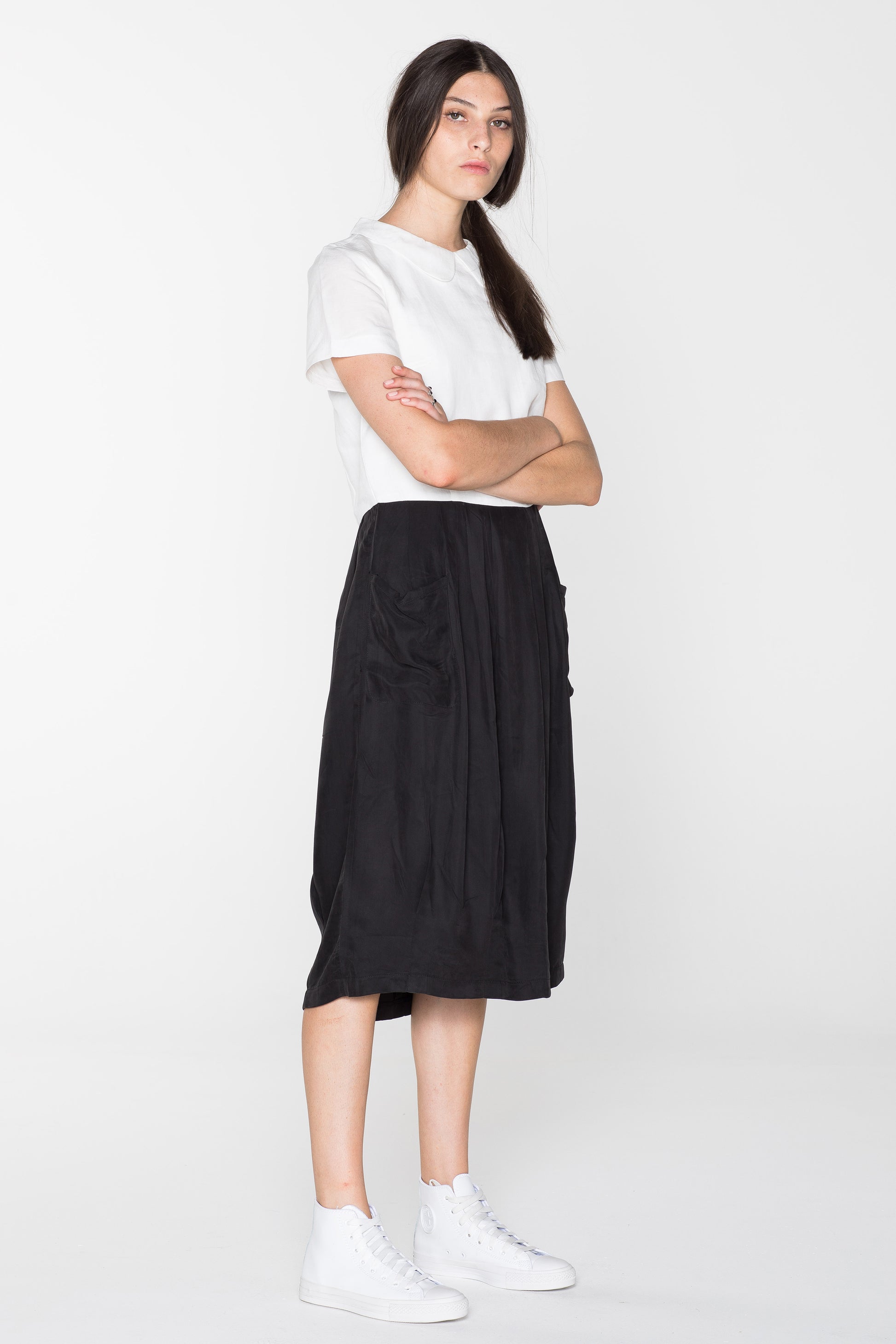 CARNAL DRESS BLACK AND WHITE SAMPLE