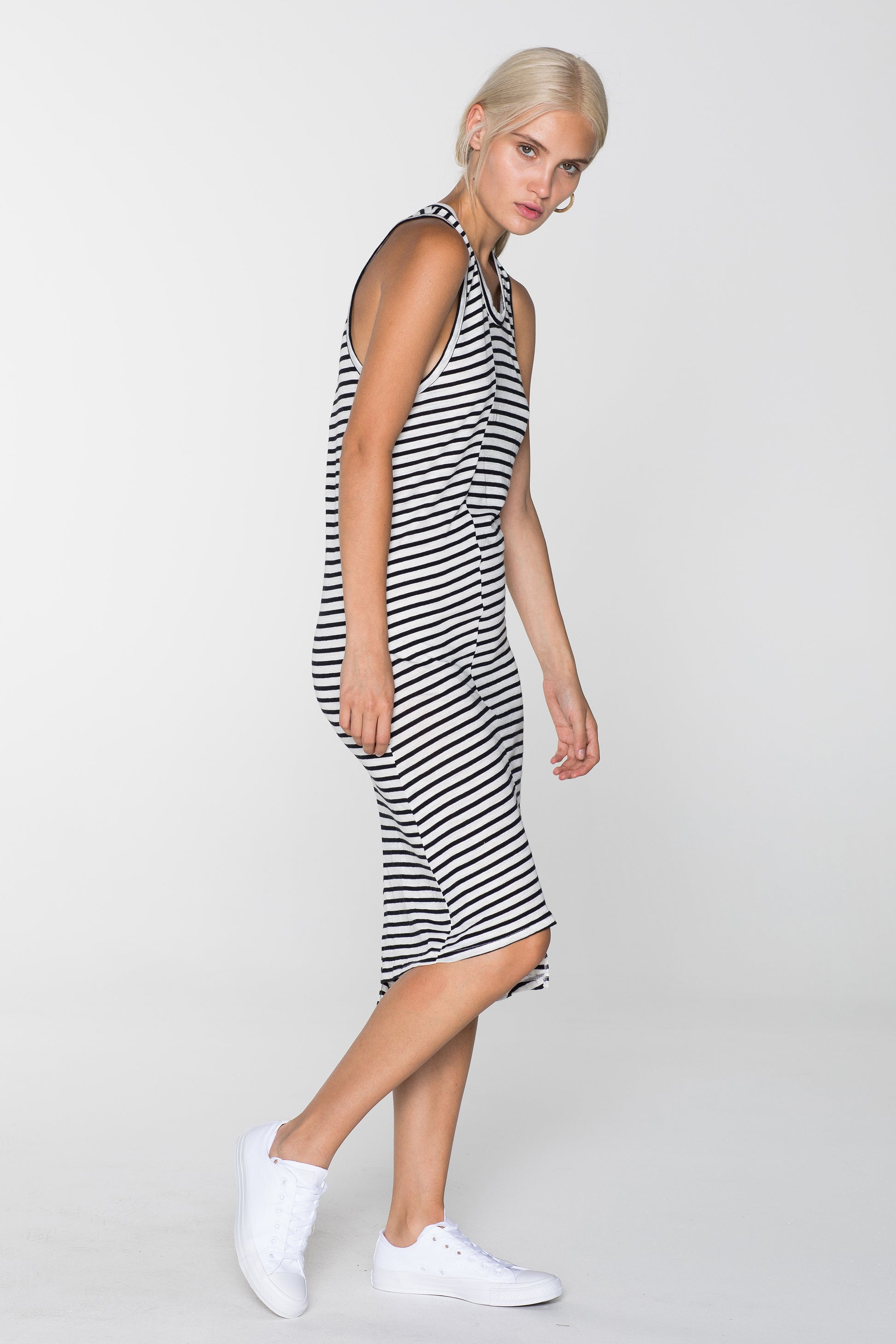 SURVIVAL DRESS- BLACK STRIPE (SAMPLE)