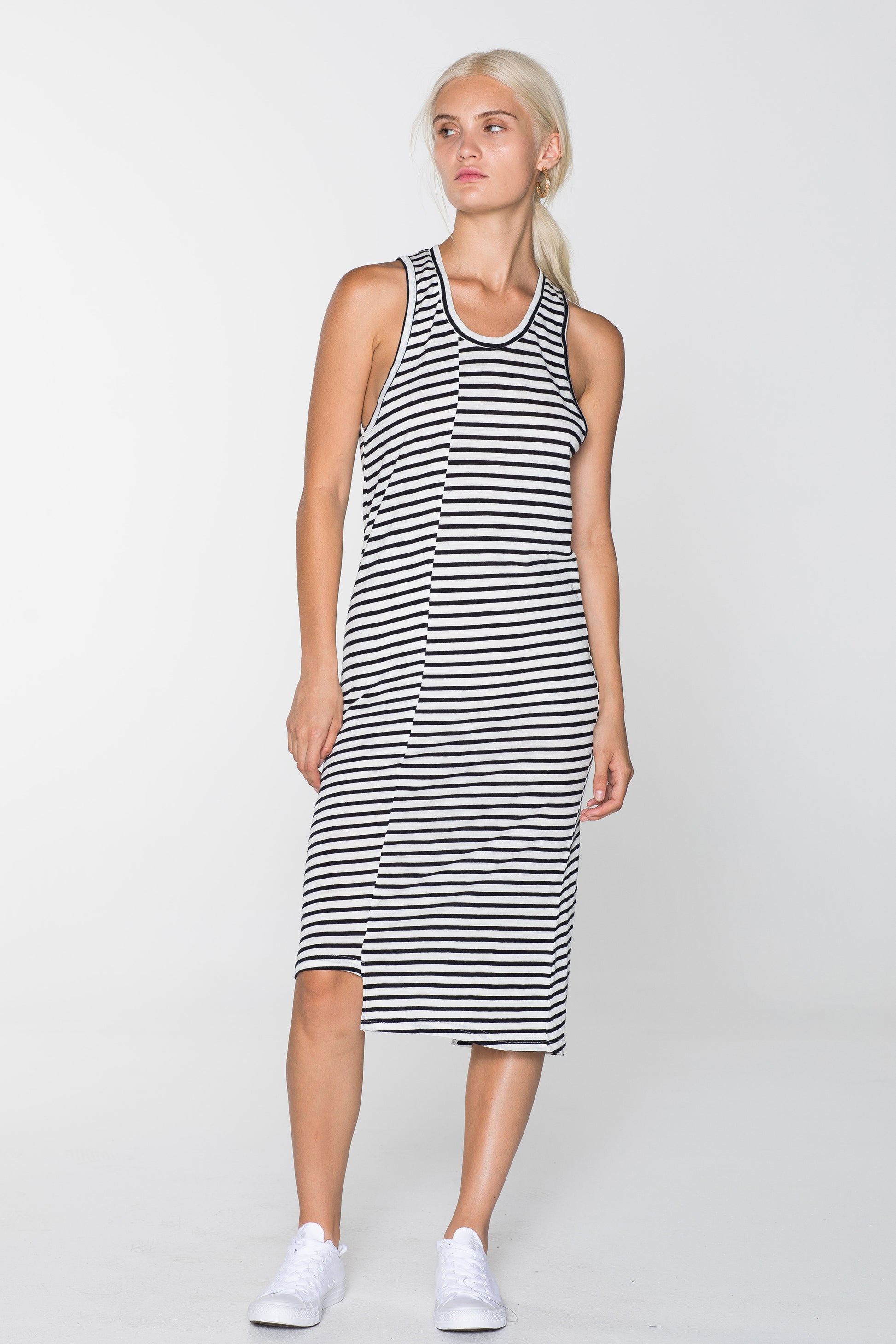 SURVIVAL DRESS- BLACK STRIPE (SAMPLE)