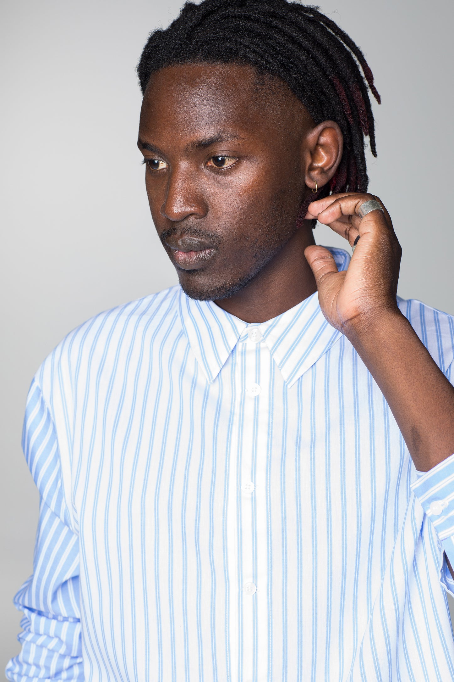 OXFORD SHIRT - BLUE STRIPE