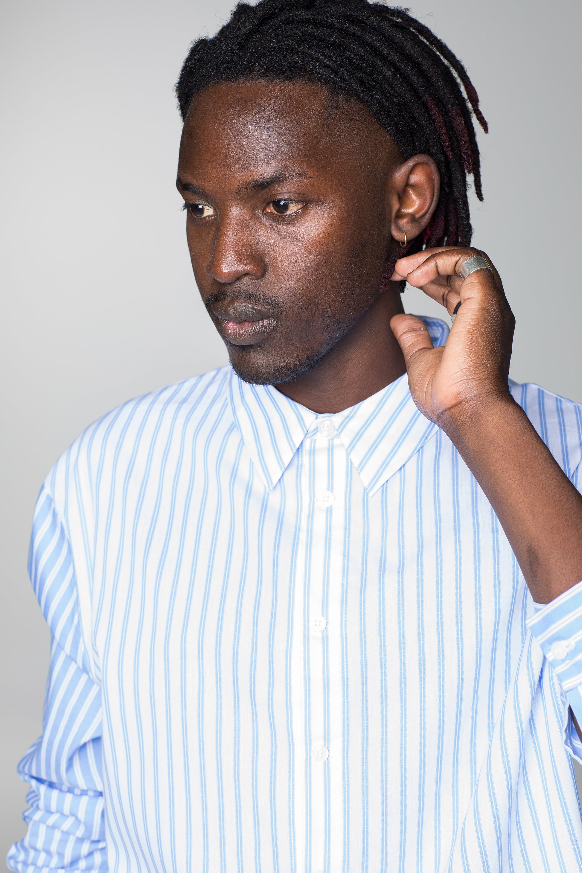 OXFORD SHIRT - BLUE STRIPE