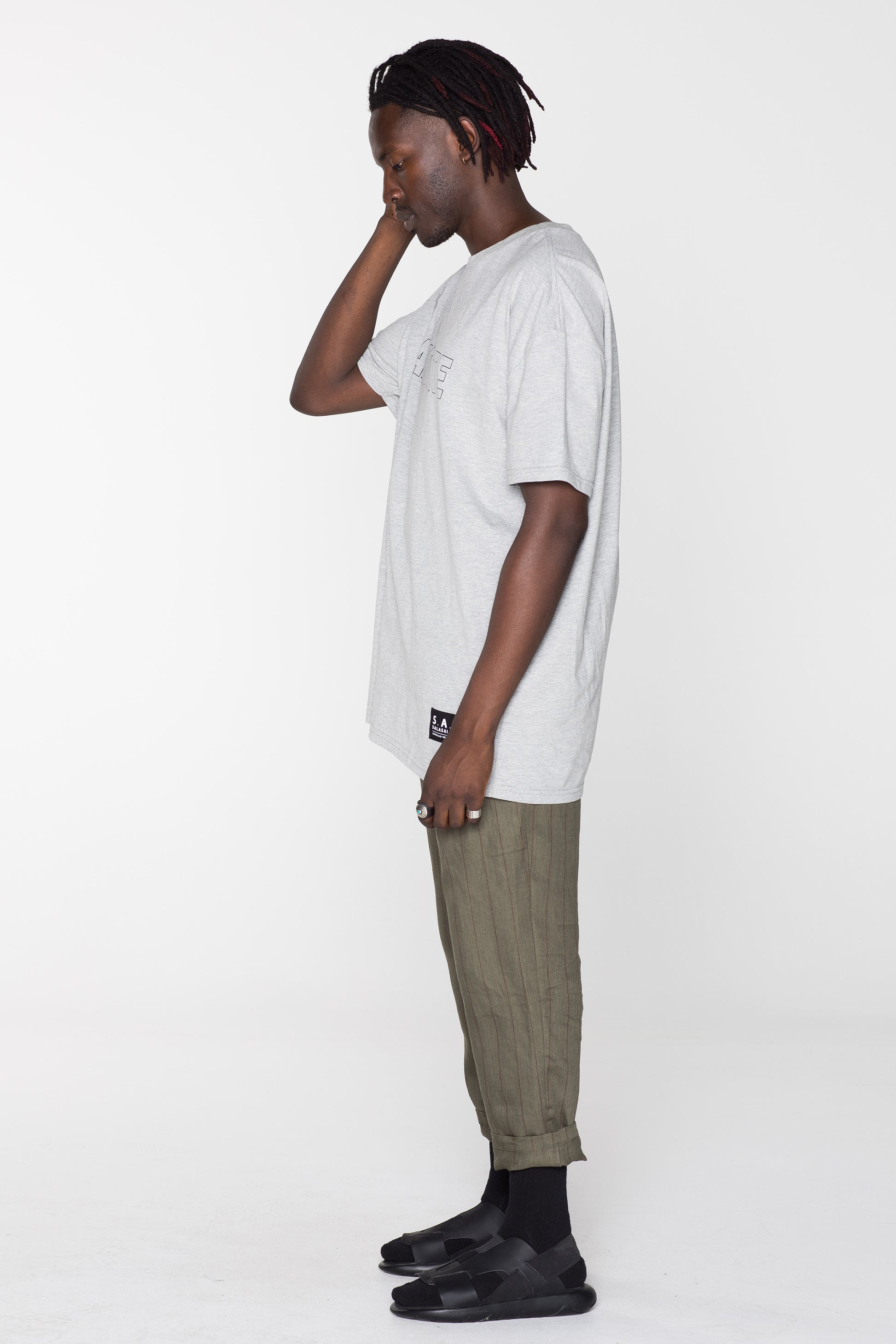 ADVOCATE TEE - GREY MARLE